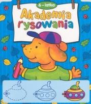 Okładka książki Akademia rysowania 6-latka