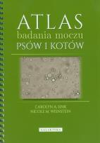Okładka książki Atlas badania moczu psów i kotów