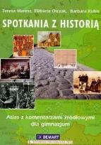 Okładka książki Atlas GIM Spotkania z historią DEMART/PWN