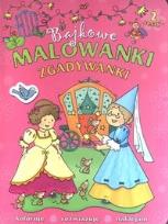 Okładka książki Bajkowe malowanki zgadywanki zeszyt 2
