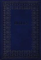 Okładka książki Biblia domowa niebieska