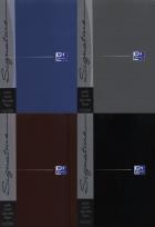 Opakowanie Brulion A5 Oxford w kratkę 72 kartki Signature szary