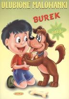 Okładka książki Burek. Ulubione malowanki