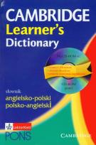 Opakowanie Cambridge Learner's Dictionary Słownik angielsko polski polsko angielski + CD