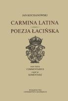 Okładka książki Carmina latina Poezja Łacińska