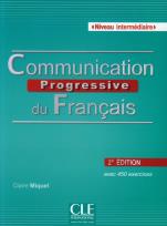 Okładka książki Communication Progressive du Francais + CD Niveau intermediaire