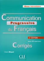Okładka książki Communication Progressive du Francais Corriges Niveau intermediaire
