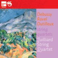 Okładka książki Debussy, Ravel, Dutilleux: String Quartets