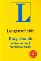 Okładka książki Duży Słownik polsko-niemiecki niemiecko-polski z płytą CD