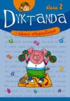 Okładka książki Dyktanda i zabawy ortograficzne klasa 2