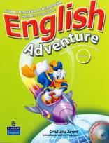 Okładka książki English Adventure Starter podręcznik i zeszyt ćwiczeń z płytą DVD