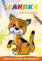 Okładka książki Farbką lub kredką cz.2