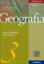 Okładka książki Geografia 3 zeszyt ćwiczeń