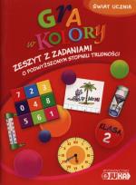 Okładka książki Gra w kolory 2 Zeszyt z zadaniami o podwyższonym stopniu trudności
