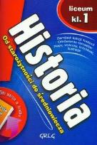 Okładka książki Historia LO 1 Ściąga - Od Staroż do Średniow. GREG