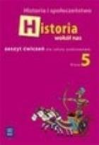 Okładka książki Historia SP Wokół nas 5 ćw. wyd.2009 WSIP