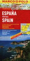 Okładka książki Hiszpania Portugalia Mapa drogowa 1:300 000 Marco Polo