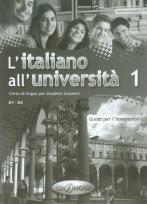 Okładka książki Italiano all universita 1 Podręcznik metodyczny