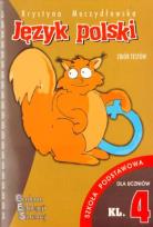 Okładka książki Język polski - testy SP 4 CES WZ