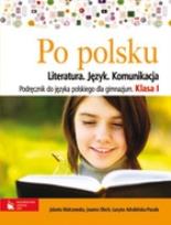Okładka książki J.Polski GIM 1 Po polsku literatura w.2009 PWN