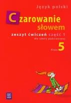 Okładka książki J.polski SP Czarowanie słowem 5/1 ćw WSIP