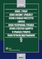 Opakowanie Kodeks cywilny Kodeks rodzinny i opiekuńczy Ustawa o księgach wieczystych i hipotece