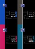 Opakowanie Kołonotatnik A4 Oxford w kratkę 80 kartek Notebook mix