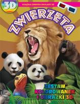 Opakowanie Kolorowanki 3D Zwierzęta