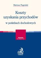 Okładka książki Koszty uzyskania przychodów w podatkach dochodowych