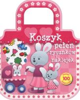 Okładka książki Koszyk pełen rysunków i naklejek