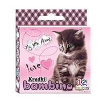 Opakowanie Kredki bambino My Little Friend 12 kolorów