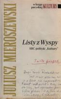 Okładka książki Listy z Wyspy