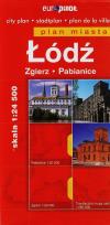 Opakowanie Łódź Zgierz Pabianice plan miasta