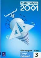 Okładka książki Matematyka GIM 2001 3/1 ćw. WSIP