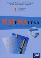 Okładka książki MATeMAtyka LO 1 Z.P Podr. CD Gratis NE