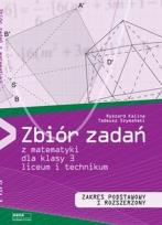 Okładka książki Matematyka LO 3 zbiór zadań wyd. 2009 Sens