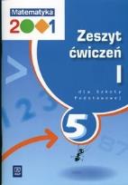 Okładka książki Matematyka SP 2001 5/1 ćw WSiP