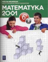 Okładka książki Matematyka SP 2001 6/2 ćw w.2014 WSiP