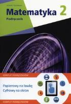 Okładka książki Matematyka z plusem 2 Podręcznik Zakres podstawowy + multipodręcznik