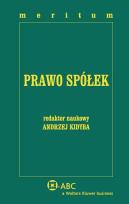 Okładka książki Meritum Prawo Spółek