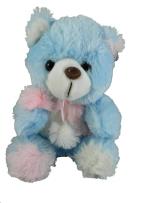 Opakowanie Miś Pastelowy niebieski 22cm siedzący