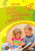 Okładka książki Moja pierwsza przygoda z literaturą z płytą CD
