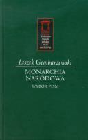 Okładka książki Monarchia narodowa