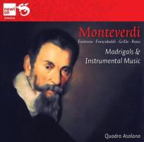 Okładka książki Monteverdi: Madrigals & Instrumental