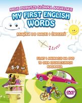Opakowanie My First English Words Książka do nauki i ćwiczeń z płytą DVD