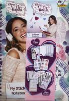 Okładka książki Notatnik z naklejkami Violetta
