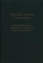 Okładka książki Oblicza prawa cywilnego