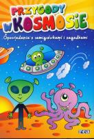 Okładka książki Opowiadania z łamigłówkami i zagadkami Przygody w kosmosie