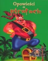 Okładka książki Opowieści o piratach zielona