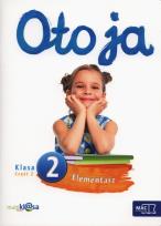 Okładka książki Oto ja 2 Elementarz cz.2  MAC